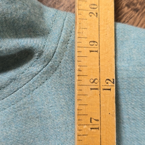 💥PENDLETON Blue Blazer. 100% Virgin Wool Sz 4/6 Petite - Picture 4 of 9